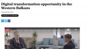 BRITANCI O TELEKOMU SRBIJA: Mogućnost digitalne transformacije na Zapadnom Balkanu BRITANCI O TELEKOMU SRBIJA: Mogućnost digitalne transformacije na Zapadnom Balkanu