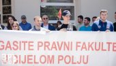 NEMA UPISA PRAVNIKA U BIJELOM POLJU: Vlada presudila u sporu studenata i UCG