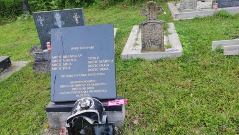 DECA SE IGRALA I OŠTETILA NADGROBNE SPOMENIKE? Incident na pravoslavnom groblju kod Srebrenika