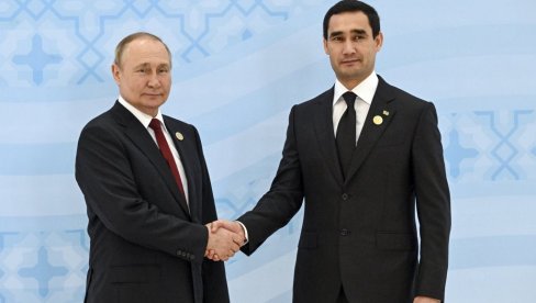 PUTIN U TURKMENISTANU: Očuvati ekosistem Kaspijskog mora PUTIN U TURKMENISTANU: Očuvati ekosistem Kaspijskog mora