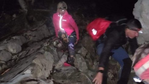 SPASENI PLANINARI: Uspešno okončana spasilačka akcija u Vusanju SPASENI PLANINARI: Uspešno okončana spasilačka akcija u Vusanju