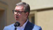 VUČIĆ U ČAČKU: Predsednik na ceremoniji otvaranja fabrike kompanije PWO Group (VIDEO)