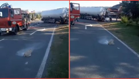 AUTOMOBIL SMRSKAN, CISTERNA GORI: Stravična sudar kod Lukavca (VIDEO) AUTOMOBIL SMRSKAN, CISTERNA GORI: Stravična sudar kod Lukavca (VIDEO)