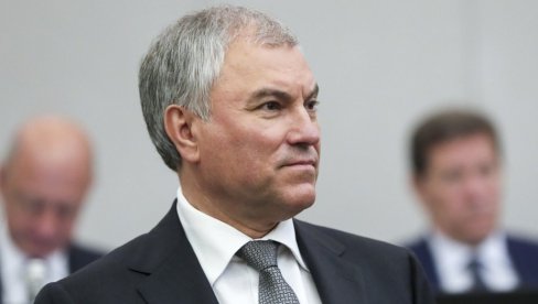 MOSKVA SE OBRAČUNAVA SA STRANIM AGENTIMA Volodin: Moći će da podižu novac sa posebnog računa samo u Rusiji