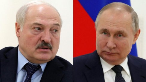 СПРЕМА СЕ НЕШТО ВЕЛИКО: Путин и Лукашенко на вези
