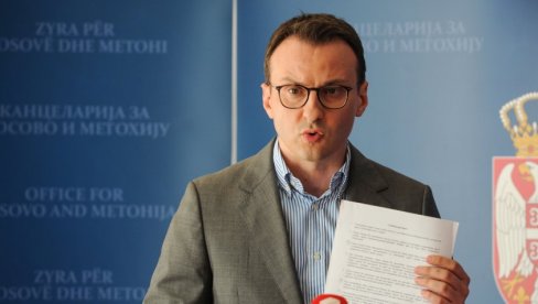 PETKOVIĆ ODGOVORIO EEAS: Srbi na Kosovu i Metohiji su nedvosmisleno žrtva agresivnog i šovinističkog delovanja Prištine PETKOVIĆ ODGOVORIO EEAS: Srbi na Kosovu i Metohiji su nedvosmisleno žrtva agresivnog i šovinističkog delovanja Prištine