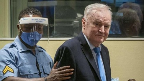 ODBRANA TRAŽI PREVREMENO PUŠTANJE NA SLOBODU GENERALA MLADIĆA: NJegov preostali životni vek meri se u mesecima