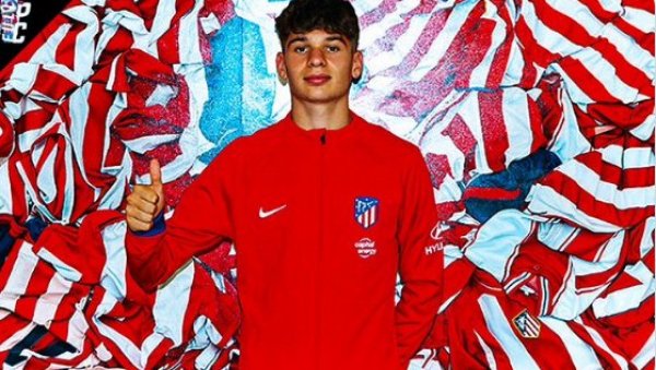 БУМ! Србин у Мадриду: Син бивше легенде Партизана је званично постао фудбалер славног Атлетика (ВИДЕО)