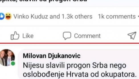 SRBI SU OKUPATORI! Skandalozna poruka funkcionera Fudbalskog saveza Crne Gore (FOTO) SRBI SU OKUPATORI! Skandalozna poruka funkcionera Fudbalskog saveza Crne Gore (FOTO)