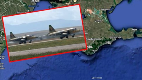 SNAŽNE EKSPLOZIJE KOD RUSKE BAZE NA KRIMU: Detonacije nedaleko od aerodroma, izbio veliki požar (VIDEO) SNAŽNE EKSPLOZIJE KOD RUSKE BAZE NA KRIMU: Detonacije nedaleko od aerodroma, izbio veliki požar (VIDEO)