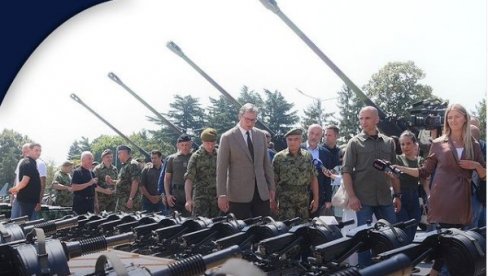 ŽIVELA VOJSKA SRBIJE Vučić: Mi se svojim vojnicima i oružjem ponosimo ŽIVELA VOJSKA SRBIJE Vučić: Mi se svojim vojnicima i oružjem ponosimo