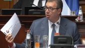 VUČIĆ POKAZAO SRAMNI TVIT SRĐANA MILIVOJEVIĆA: To je čovek koji želi da moje dete bude ubijeno (VIDEO)