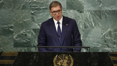 VUČIĆ USKORO GOVORI NA GS UN U NJUJORKU: Obraćanje predsednika Srbije (VIDEO)