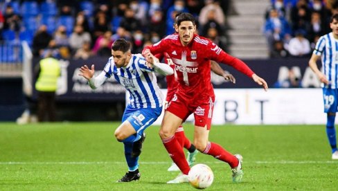 MIRANDES JE PREKINUO NIZ ALI MALAGA SE VRAĆA NA POBEDNIČKU STAZU: Baraž je na dohvat ruke za ekipu bašeg internacionalca