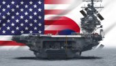 AMERIČKA BORBENA GRUPA NA OBALAMA KOREJE: Saveznički odgovor na pretnje iz Pjongjanga, predvodi ih nosač Ronald Regan