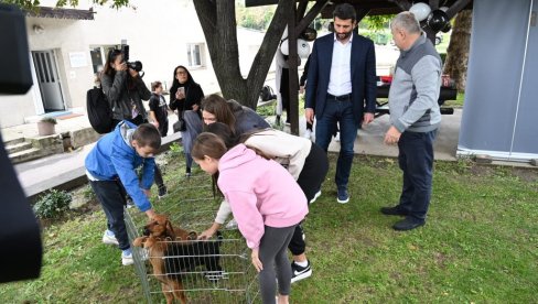 PROSTOR ZA PSE TREBA DA DOBIJE SVAKI PARK: Povodom Međunarodnog dana životinja, gradonačelnik Aleksandar Šapić najavio bolje uslove za ljubimce
