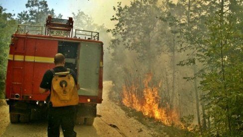 БУКТИ У ЦРНОЈ ГОРИ: Пожари бесне на Цетињу и код Подгорице