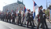 BEOGRAD SE POKLONIO JUNACIMA: Polaganjem venaca i memorijalnim defileom obeležen Dan oslobođenja glavnog grada u Drugom svetskom ratu