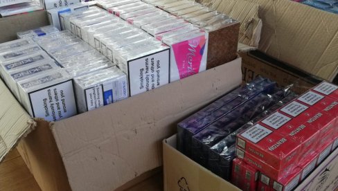 ZAPLENA NA BATROVCIMA: Krili cigarete , vredne 2,5 miliona dinara