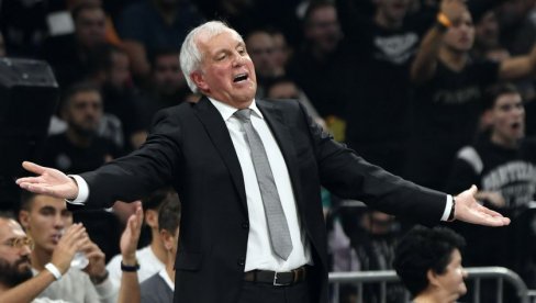 SVE OSTALO JE MANJE VAŽNO! Željko Obradović o neprijatnim scenama u Morači tokom meča Budućnost - Partizan