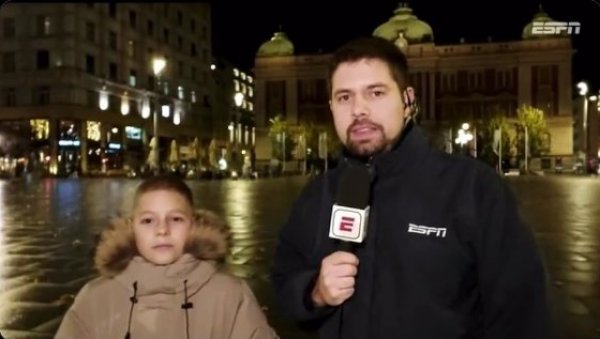 СВЕТСКИ ХИТ: Бразилска телевизија правила анкету у Београду, дечак из Србије им очитао лекцију (ВИДЕО)