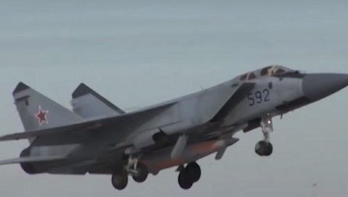 MiG-31 SA NUKLEARNIM RAKETAMA? Rusko upozorenje Americi i NATO (VIDEO)