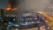 VELIKI POŽAR U MOSKVI: Više od 100 vatrogasaca na terenu i 30 vozila (VIDEO)