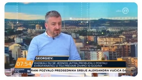 GEORGIEVU SEVER KIM NIJE SRBIJA: Normalno je da policija tzv. Kosova bude u Mitrovici i Zubinom Potoku (VIDEO) GEORGIEVU SEVER KIM NIJE SRBIJA: Normalno je da policija tzv. Kosova bude u Mitrovici i Zubinom Potoku (VIDEO)
