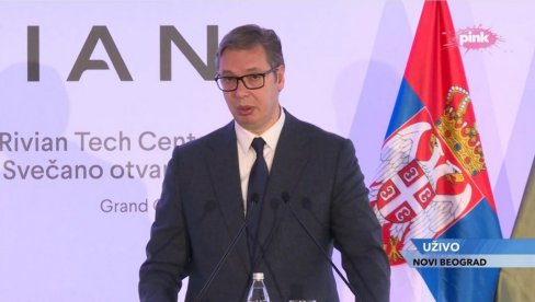 VUČIĆ NA OTVARANJU TEHNOLOŠKOG CENTRA RIVIJANA: Najinovativnija kompanija na svetu stigla u Srbiju, za ovo živim i borim se (FOTO/VIDEO) VUČIĆ NA OTVARANJU TEHNOLOŠKOG CENTRA RIVIJANA: Najinovativnija kompanija na svetu stigla u Srbiju, za ovo živim i borim se (FOTO/VIDEO)