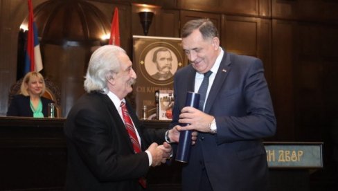 DODIK – LIČNOST GODINE: Predsedniku Srpske uručena nagrada „Kapetan Miša Anastasijević“ DODIK – LIČNOST GODINE: Predsedniku Srpske uručena nagrada „Kapetan Miša Anastasijević“