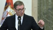 VUČIĆ PORUČIO: Nećemo nikome dati državu Srbiju na tacni - ni za šta na svetu