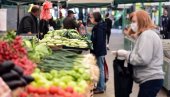 ZA 1.000 DINARA CEGER JE PRAZAN: Prodavci tvrde da se cene robe na tezgama zelenih pijaca nisu menjale