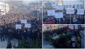 ODRŽAN VELIKI PROTEST U ŠTRPCU: Srbi protiv albanskog terora, poručili Kurtiju - Decu ti nećemo oprostiti (FOTO)