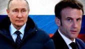 MAKRON SE PRAVDA RUSIJI: Pariz ne učestvuje u ratu protiv Moskve