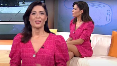 VODITELJKA RTS-A U PROVIDNIM HELANKAMA: Ivana pokazala izvajan struk i dala poučan savet (FOTO)