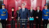 VUČIĆ NAKON SASTANKA: Na Dan državnosti raspisaću konkurs za prijem u specijalne jedinice (VIDEO)