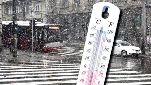 UPOZORENJE RHMZ-a, NA SNAZI ŽUTI METEOALARM: Vremenska prognoza za naredne dane, sneg ne prestaje da pada