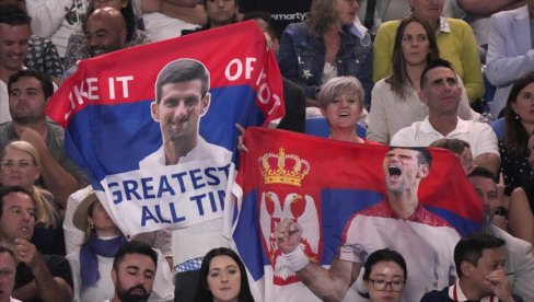 NOVAK SE PRED SVOJE FINALE ODUŠEVIO SRPKINJOM: Đoković čestitao Ivani Vuleti svetsko zlato (FOTO)