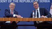 VUČIĆ I ZEMAN NAKON SASTANKA: To što je on rekao o Kosovu, ostalo je u srcima naših građana (VIDEO)