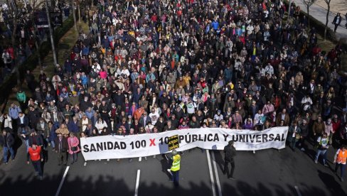 PROTEST U ŠPANIJI: Na ulice izašlo 250.000 ljudi (FOTO)