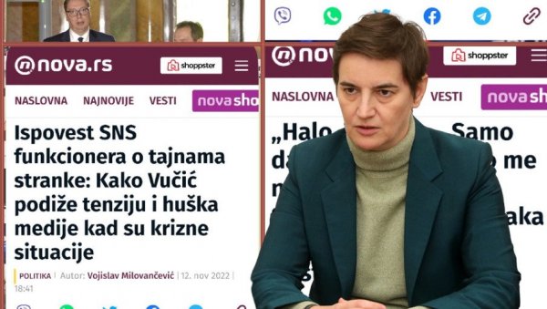 СЛОБОДА ДА ПУСТИТЕ МАШТИ НА ВОЉУ: Премијерка о писању опозиционих медија, подсетила и на случај Даниел Смит