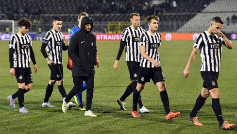 PARTIZAN PROTIV ŠERIFA PONIŠTIO DOBRE PREDSTAVE IZ GRUPNE FAZE: Od bajke do bola za 90 minuta