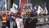 НАТО НИГДЕ НИЈЕ ДОНЕО МИР: Протестанти у Бриселу захтевају да се оконча рат у Украјини (ВИДЕО)
