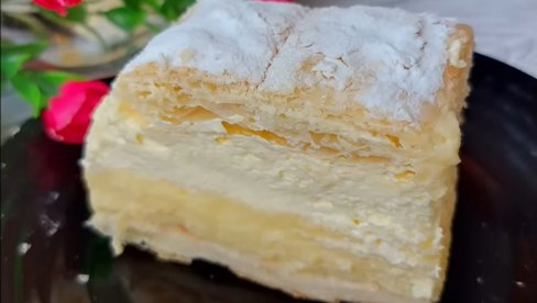 KREMPITA NA BAKA JELIN NAČIN: Potrebna su vam samo četiri sastojka za neodoljivu poslasticu (VIDEO) KREMPITA NA BAKA JELIN NAČIN: Potrebna su vam samo četiri sastojka za neodoljivu poslasticu (VIDEO)