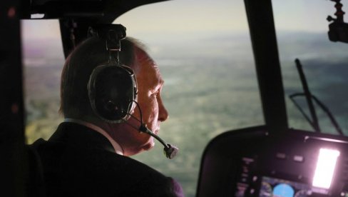 ПУТИНОВ ХЕЛИКОПТЕР У ЕПИЦЕНТРУ НАПАДА