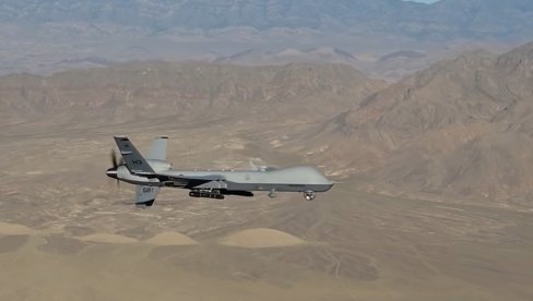 OBOREN AMERIČKI DRON MQ-9 REAPER IZNAD BAGDADA!  Novi udarac za SAD na Bliskom istoku (VIDEO)