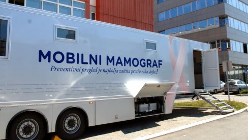 ISKORISTITE PRILIKU ZA BESPLATAN PREGLED: Mobilni mamograf od danas ispred zgrade RTS-a