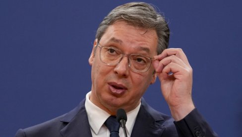 VUČIĆ SE OBRAĆA IZ BRISELA