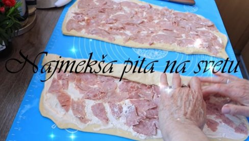 NAUČITE JOŠ JEDAN ODLIČAN RECEPT: Pravimo najfiniju i najmekšu punjenu pitu (VIDEO) NAUČITE JOŠ JEDAN ODLIČAN RECEPT: Pravimo najfiniju i najmekšu punjenu pitu (VIDEO)
