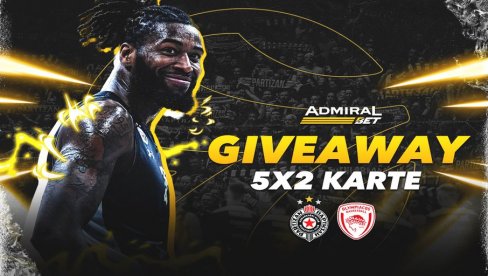 AdmiralBet te vodi na derbi 30. kola Evrolige! AdmiralBet te vodi na derbi 30. kola Evrolige!